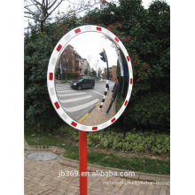 factory cheap red & white road reflective mirror